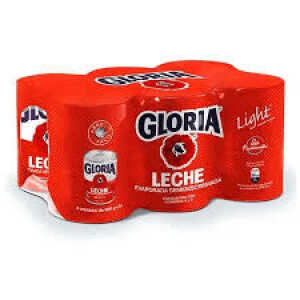 Leche light roja six