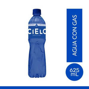 Agua Cielo 625ml con gas