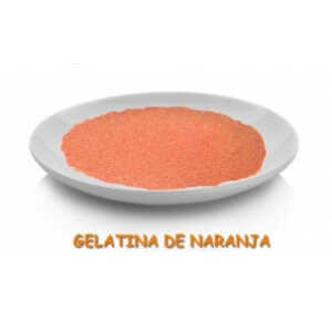 Gelatina naranja