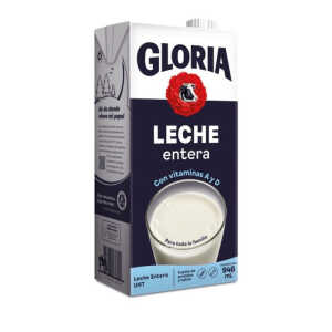 Leche UHT azul