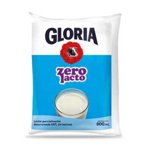 Leche bolsa celeste