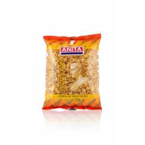 Fideos ANITA Codo Rayado Bolsa 250g