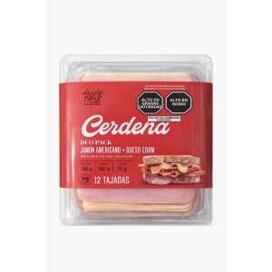 Pack Duo de Jamón Americano y Queso Edam Cerdeña