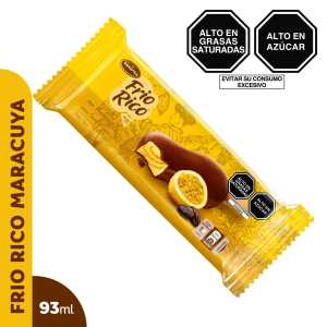 Paleta de Helado Frio Rico Maracuyá 93ml