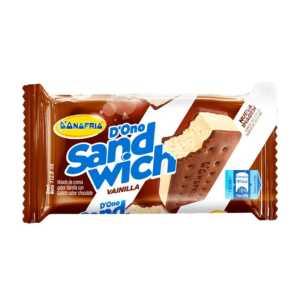 Helado D'ONOFRIO Sandwich de Vainilla Bolsa 112ml