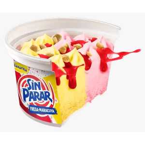 Helado D'ONOFRIO Sin Parar Sabor Fresa - Maracuyá 170ml