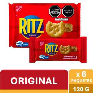 Galletas Ritz Plain Empaque 6 Und
