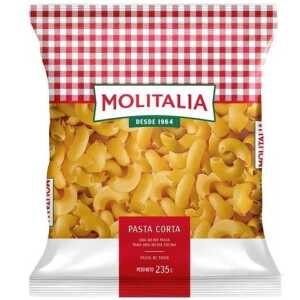 Fideos Codo Rayado MOLITALIA Bolsa 235g