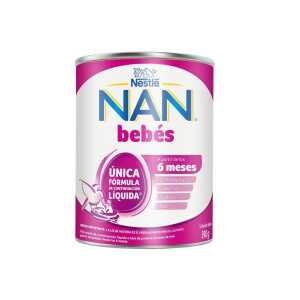 Fórmula Láctea Líquida Nan 2 Bebés Lata 390 g