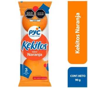 Kekito PYC Naranja Bolsa 90g
