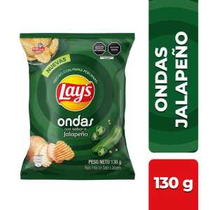 Lays Ondas Jalapeño 130g