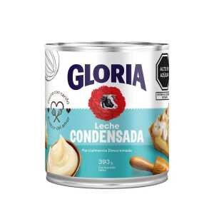 Leche Condensada Gloria Lata 393 g