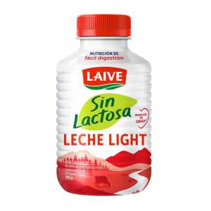Leche sin Lactosa LAIVE Light Botella 390g