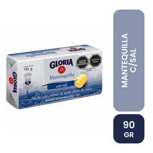 Mantequilla Gloria Barra 90g
