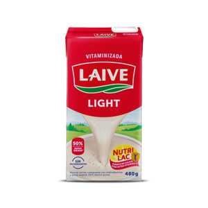 Mezcla Láctea 50% Menos Grasa Laive Light Caja 480g