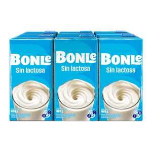 Mezcla Láctea BONLÉ sin Lactosa Caja 480g Paquete