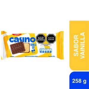 Galleta Casino Sabor Vainilla Sixpack 258 g