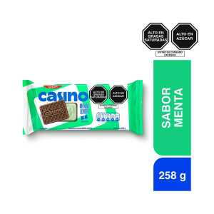Galleta CASINO Sixpack Sabor Menta Bolsa