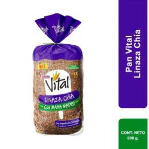 Pan vital linaza chia grande 600g