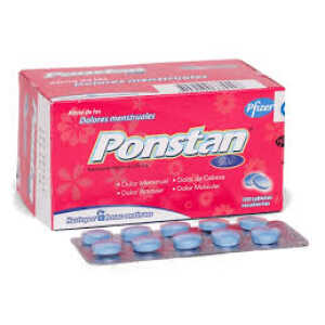 Ponstan Rd 220mg Tableta recubierta X Unidad