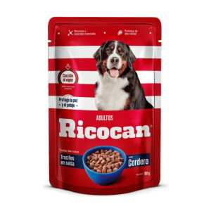 Ricocan Trocitos en Salsa de Cordero – Adultos