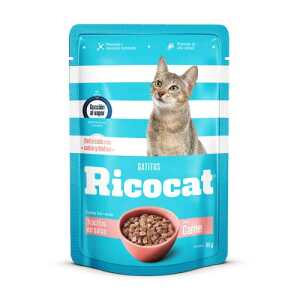 Ricocat Cachorro Trocitos Salsa en Carne Pouch 85 g