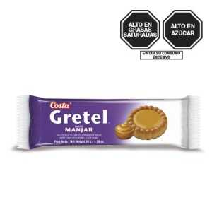 Galleta Gretel Sabor Manjar 34g