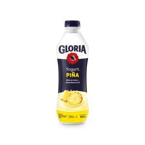 Yogurt Bebible GLORIA Sabor a Piña Botella 946g