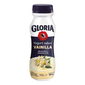 Yogurt Bebible GLORIA Sabor a Vainilla Botella 180g