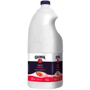 Yogurt Parcialmente Descremado GLORIA Fresa Galonera 1.6Kg