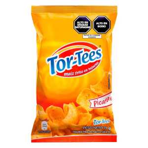 Snack de Maíz Tortees Picante Bolsa 71 g