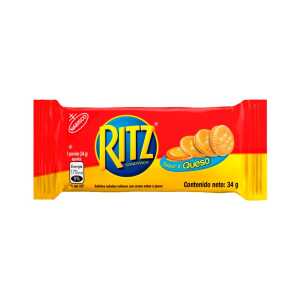 Galletas Saladas RITZ Sabor a Queso 30 grv